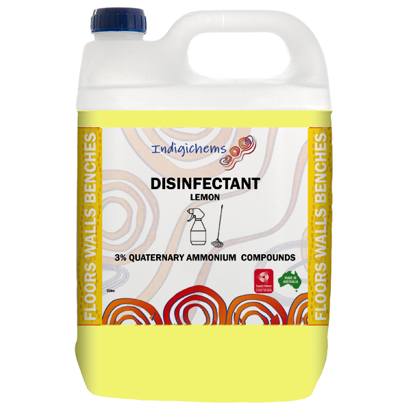Lemon Disinfectant [ 4 x 5 ]